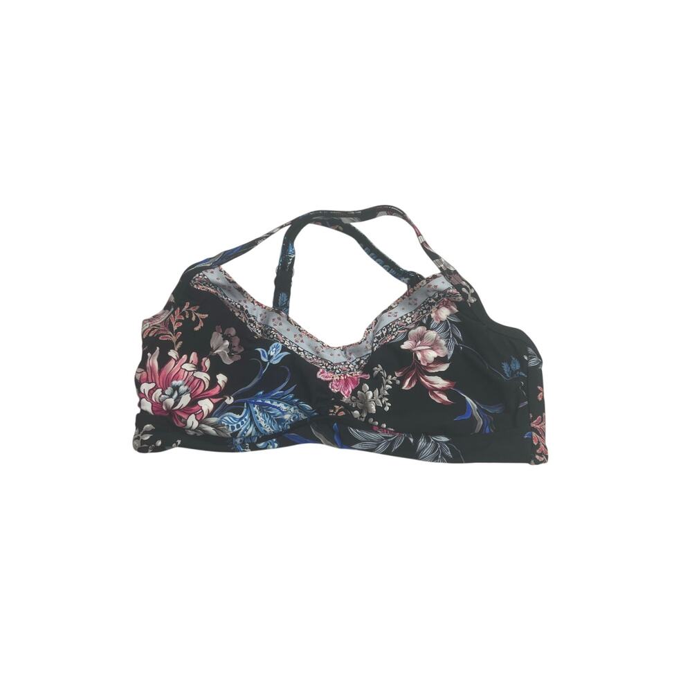 Seafolly “Water Garden” Bralette Bikini Top Size 10 | Pre-Owned | Luxe Floral - Picture 2 of 5